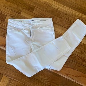 DL1961 white denim jeans